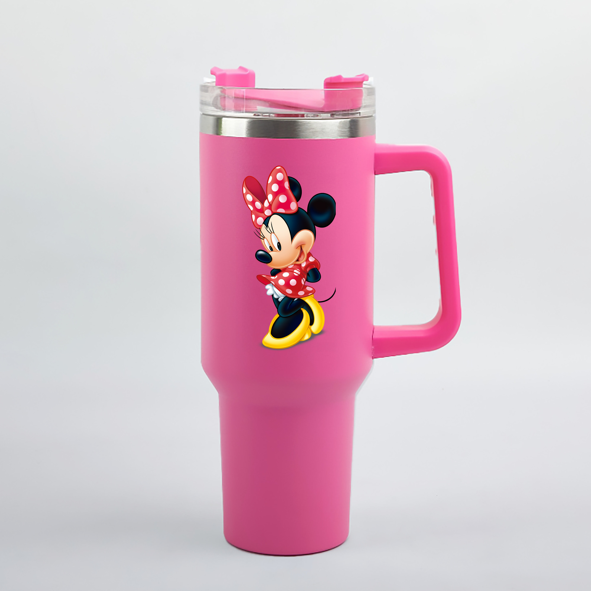 （画像用） ミッキーマウス Mickey Mouse 1200mL車用タンブラー（カラープリント）